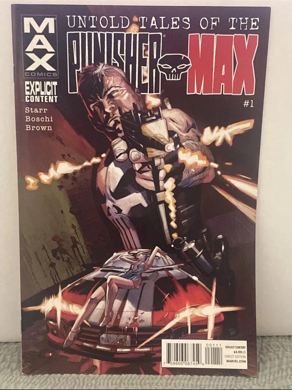 Untold Tales of the Punisher Max #1 #2 #4